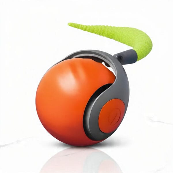 Balle interactive chat Speedy Tail 2.0 - rotation motorisée stimulation instinct chasse