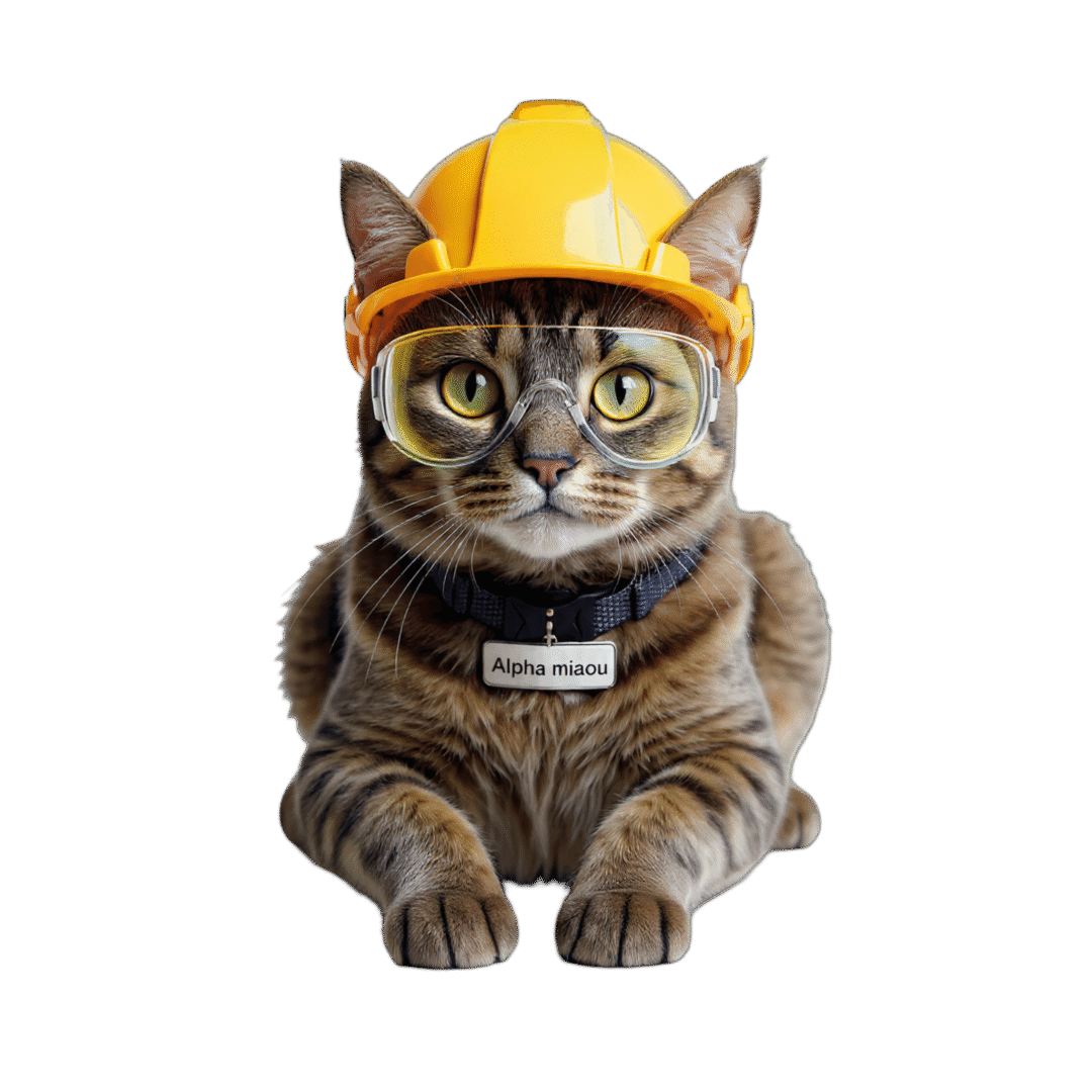 Chat Alpha Miaou - compagnon félin boutique accessoires bien-être