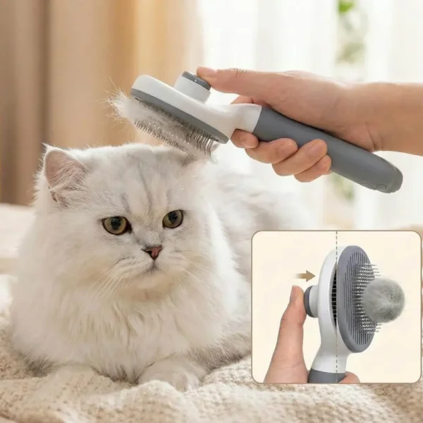 pellicules chat - brossage et toilettage pour soin de la peau