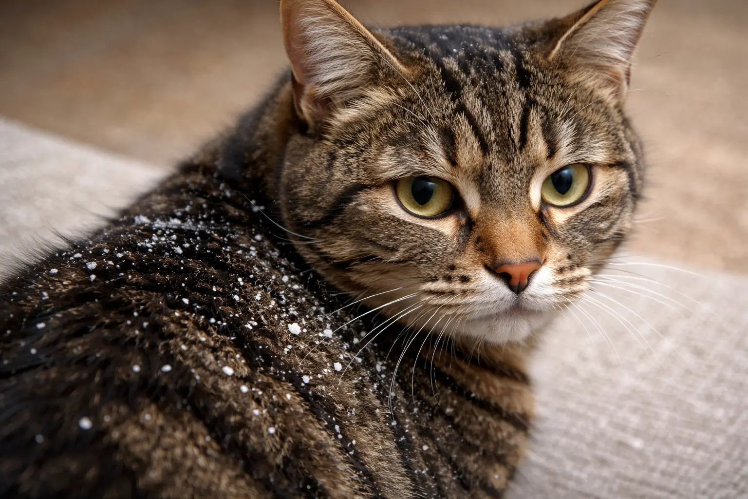 chat-pellicules